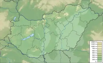 Montes Bakony ubicada en Hungría