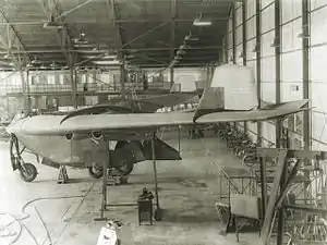 «IA-38 » un «ala volante» con una gran bodega que permitía transportar hasta 6 toneladas de carga. Diseñado para trasladar frutas y productos del campo, desde zonas con escasa infraestructura vial.