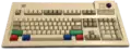 IBM Model M5-2, con trackball violeta y teclas 'RGB' alternativas de Unicomp