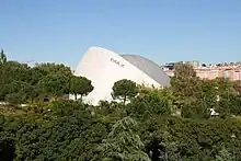 Cine IMAX de Madrid en el parque Enrique Tierno Galván