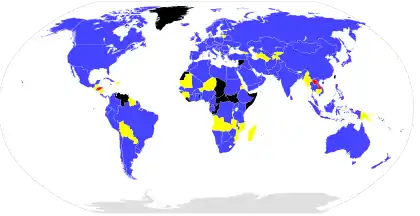 Miembros de ISO (ver debajo)