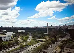 Vista desde el MAC USP.