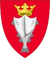 El escudo de armas bajo el gobierno danés desde el siglo XVI hasta 1903