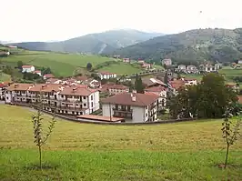 Vista de la localidad de Yanci.