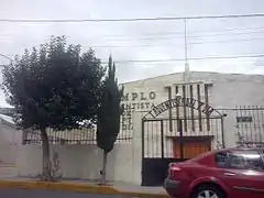 Iglesia Adventista Rojo Gomez en Pachuca.