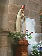 Talla de la Virgen de Fátima