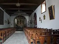 Interior del templo