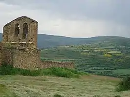 Iglesia y paisaje de Valdecantos