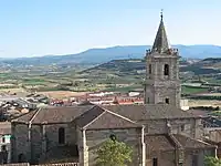 Iglesia de la Asunción vista desde el mirador del Cerro Tedeón.