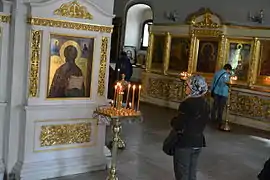 Interior de la iglesia