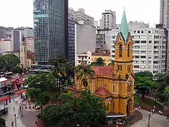Igreja de N. S. do Rosário dos Homens Pretos (1904-1906), São Paulo, Brasil
