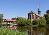 Ilpendam, la iglesia: la Sint Sebastianuskerk