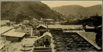 Hacienda de Loreto, Pachuca en 1910.