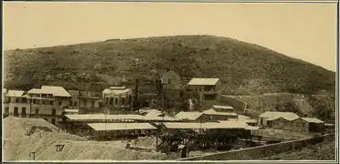 Mina de San Rafael, Real del Monte en 1910.
