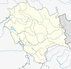 Jogindarnagar ubicada en Himachal Pradesh