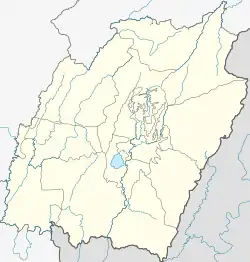 Churachandpur  ubicada en Manipur