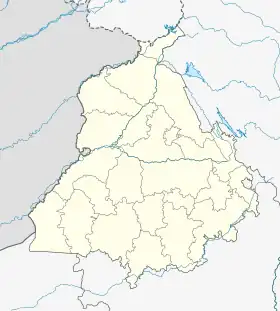 Ludhiāna ubicada en Punyab (India)