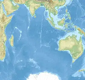 Isla Hermano del Sur ubicada en Océano Índico