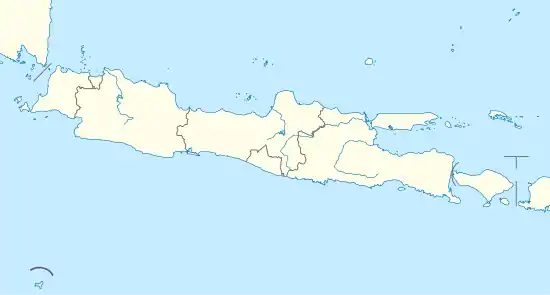 Cirebon ubicada en Isla de Java