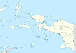 Fakfak ubicada en Nueva Guinea Occidental