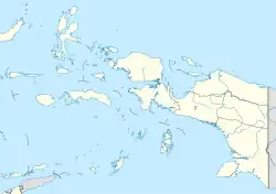 Jayapura ubicada en Nueva Guinea Occidental