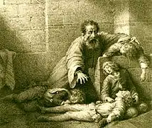 Francesco Scaramuzza, La muerte de los otros hijos.