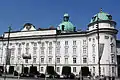 Hofburg Fachada principal y el Del norte Roundel