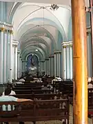 Interior de la Capilla de la Inmaculada