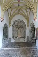 Interior de la capilla de la Blanca