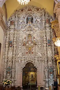 El retablo de los arcángeles.