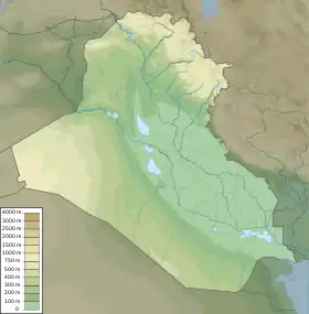 Balawat ubicada en Irak