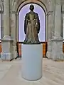 Estatua de bronce de la emperatriz Isabel, obra de Leone Leoni, 1550-1555, encargada por Carlos V, expuesta en el Museo del Prado, Madrid.