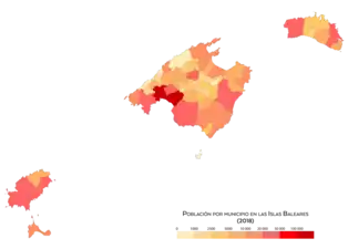 Población por municipio (2018)