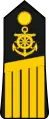 Galones de capitán de navío de la Marina de la República de Costa de Marfil.