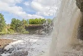 Río Jägala en verano.