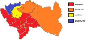 Elecciones regionales de Junín de 2010