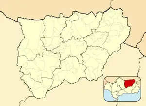 Lahiguera ubicada en Provincia de Jaén (España)