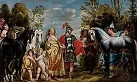 Jacob Jordaens (Marte y Mercurio conduciendo los caballos a Venus).