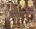 Las vírgenes sabias y las vírgenes necias, de Tintoretto