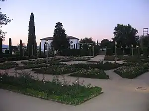 Jardines del Teatre Grec.