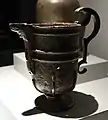 Jarro de pico. Plata. Virreinato del Perú, tal vez taller limeño, c. 1600-1622. Procedente del pecio del galeón Nuestra Señora de Atocha.