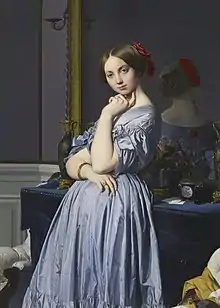 Retrato de la condesa de Haussonville (1845), Frick Collection, Nueva York