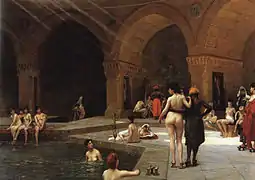 Baños del harén, 1885