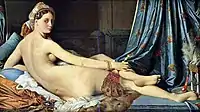 La gran odalisca, de Ingres, 1814.