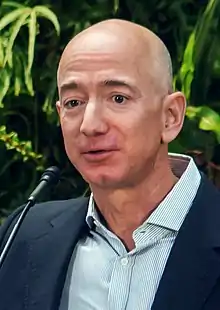 Jeff Bezos  Ha aparecido cinco veces en la lista: 2018, 2017, 2014, 2009, y 2008  (Finalista en 2021, 2020, 2019, 2016, 2015, 2013, y 2012)