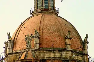 Detalle de la cúpula.