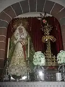 Imágenes de Nuestro Padre Jesús Cautivo y María Santísima de la Esperanza Macarena.
