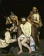 Manet, Cristo humillado por los soldados