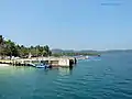 Jetty ,isla de Havelock, Andamán, India