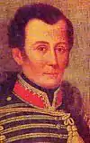 Retrato póstumo del general chileno José Miguel Carrera
